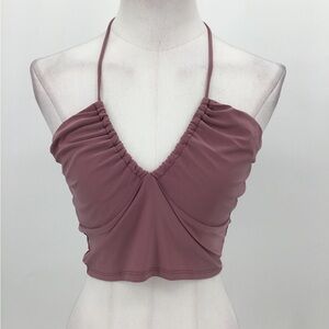 Triple Seven Womens Halter Top Size L